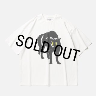 TIGHTBOOTH/NEON EYES S/S T-SHIRT（White）［ネオンアイズT-26夏