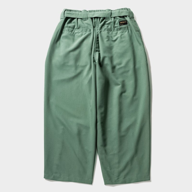 画像2: TIGHTBOOTH/TRO BAGGY SLACKS（Teal）［トロバギースラックス-26夏］
