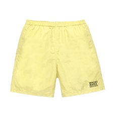 画像1: WACKO MARIA/NYLON BOARD SHORTS（YELLOW）［ナイロンボードショーツ-26春夏］ (1)