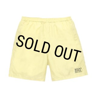 WACKO MARIA/NYLON BOARD SHORTS（YELLOW）［ナイロンボードショーツ