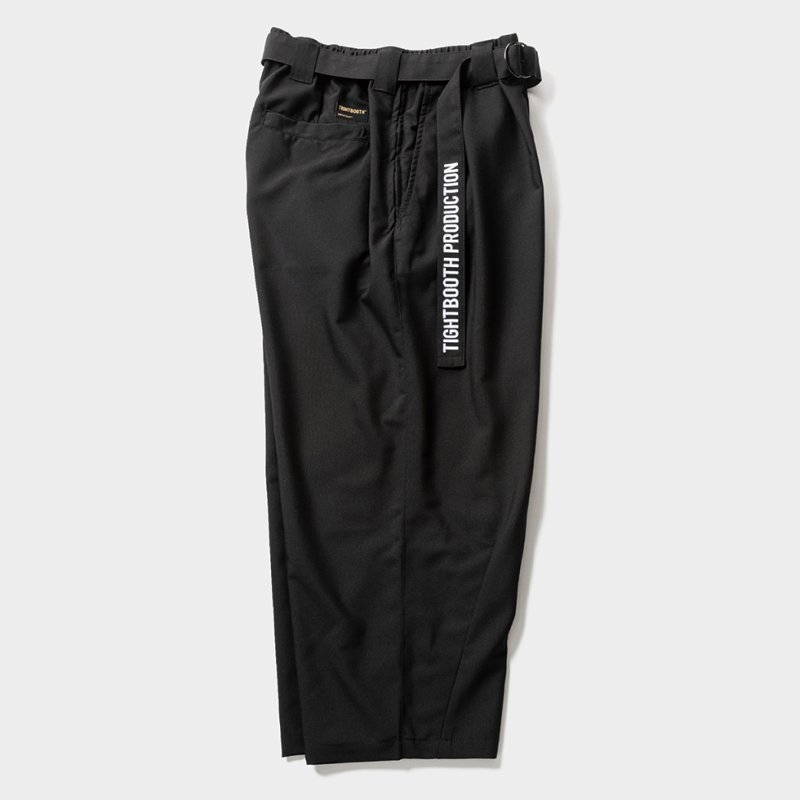 画像2: TIGHTBOOTH/TRO BAGGY SLACKS（Black）［トロバギースラックス-26夏］