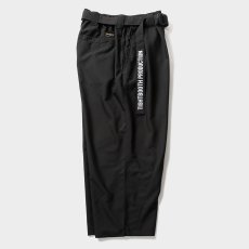 画像2: TIGHTBOOTH/TRO BAGGY SLACKS（Black）［トロバギースラックス-26夏］ (2)