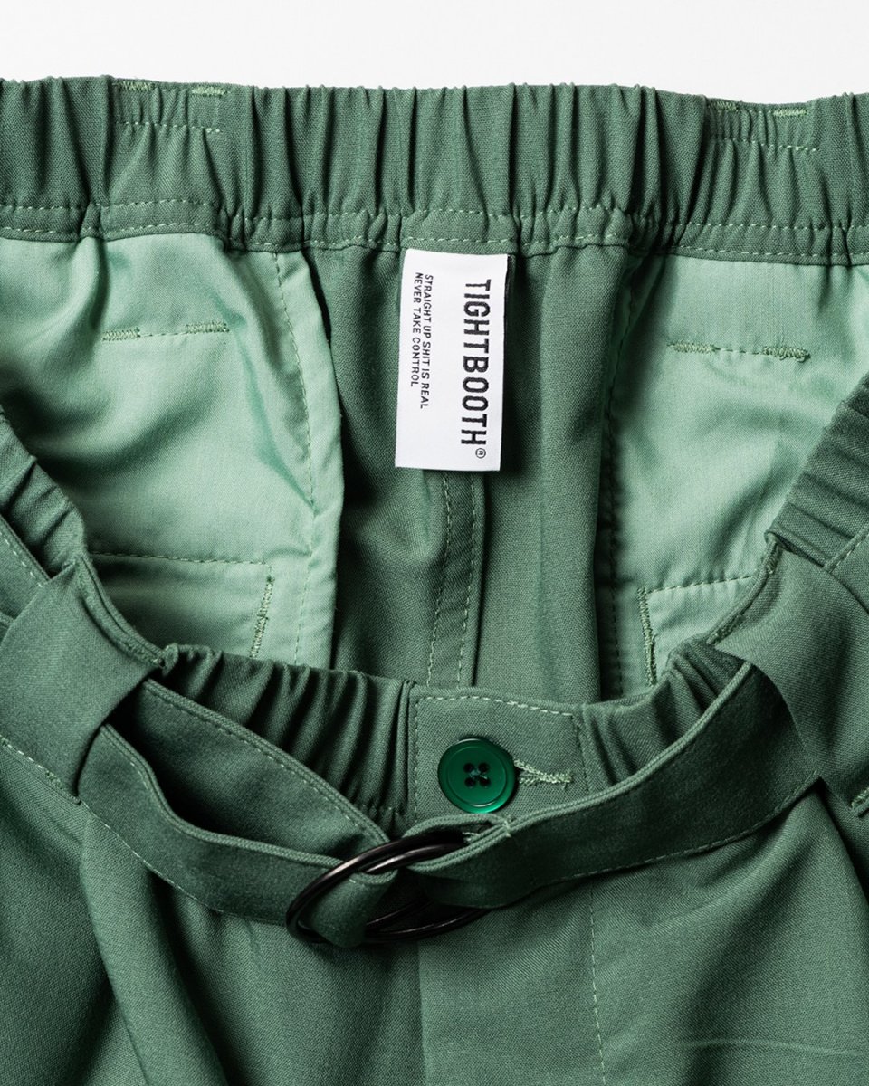画像7: TIGHTBOOTH/TRO BAGGY SLACKS（Teal）［トロバギースラックス-26夏］ (7)