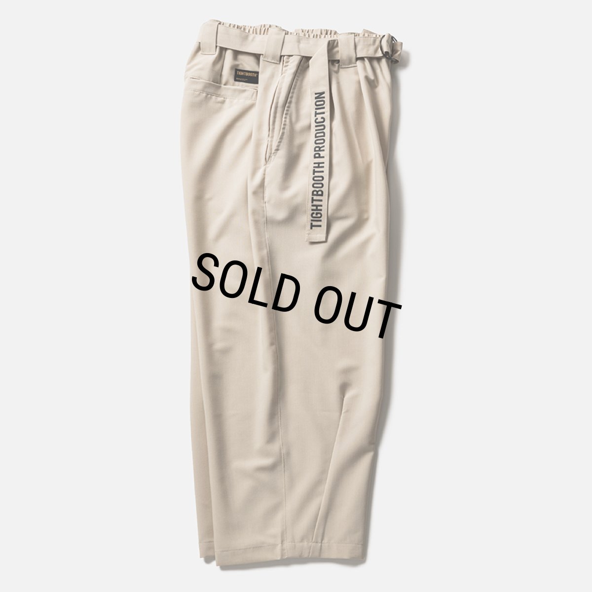 画像2: TIGHTBOOTH/TRO BAGGY SLACKS（Greige）［トロバギースラックス-26夏］ (2)