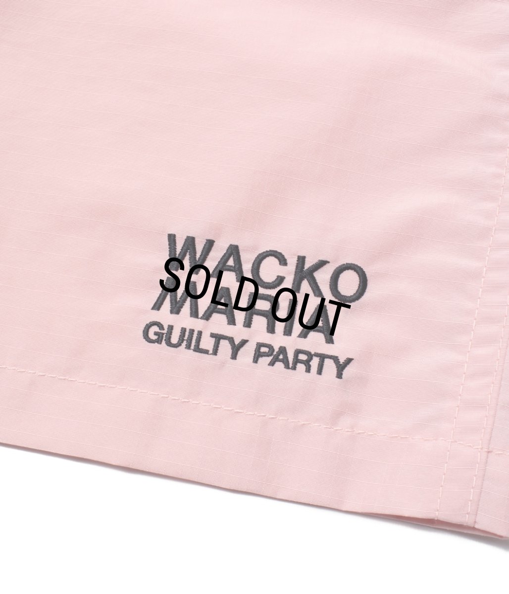 画像3: WACKO MARIA/NYLON BOARD SHORTS（PINK）［ナイロンボードショーツ-26春夏］ (3)