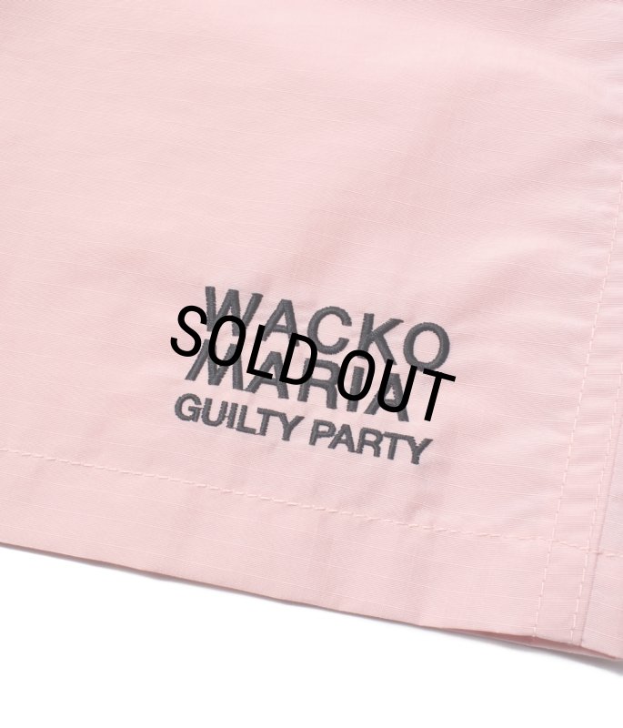 WACKO MARIA/NYLON BOARD SHORTS（PINK）［ナイロンボードショーツ-26