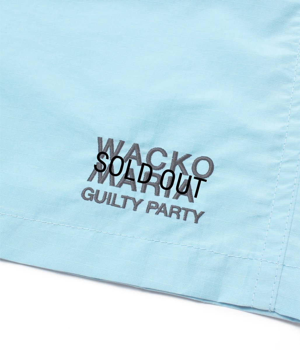 画像3: WACKO MARIA/NYLON BOARD SHORTS（LIGHT BLUE）［ナイロンボードショーツ-26春夏］ (3)