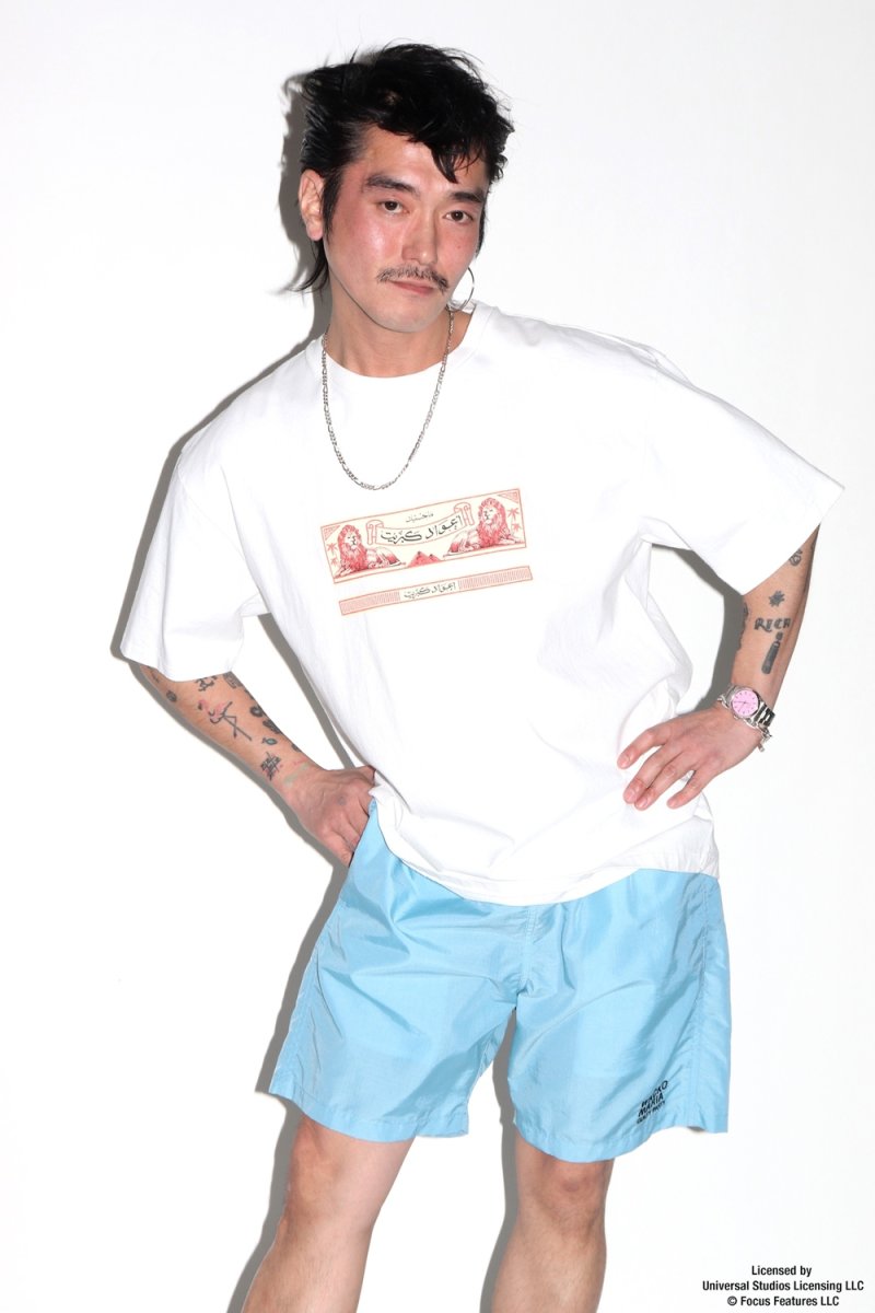 画像3: WACKO MARIA/NYLON BOARD SHORTS（LIGHT BLUE）［ナイロンボードショーツ-26春夏］