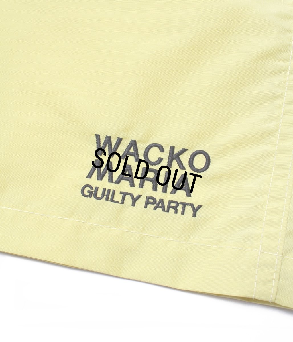 画像3: WACKO MARIA/NYLON BOARD SHORTS（YELLOW）［ナイロンボードショーツ-26春夏］ (3)