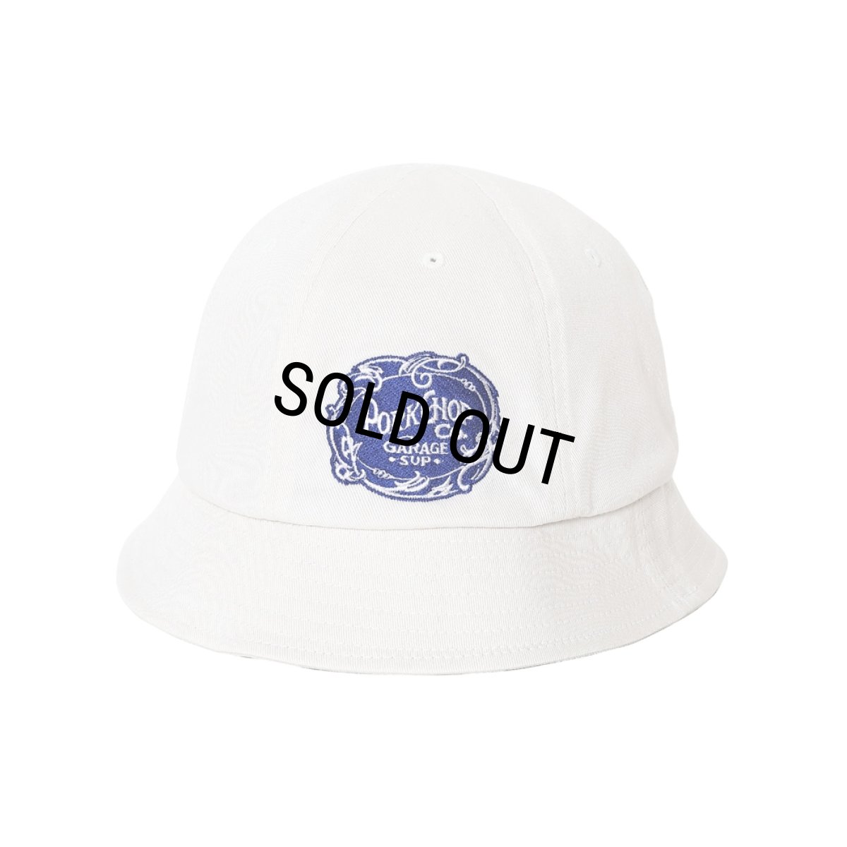 画像1: PORKCHOP/F LEAF BALL HAT（OFF WHITE）［Fリーフボールハット-26春夏］ (1)