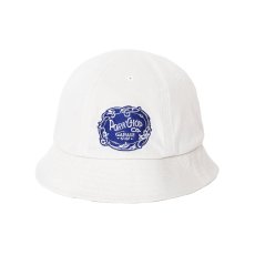 画像1: PORKCHOP/F LEAF BALL HAT（OFF WHITE）［Fリーフボールハット-26春夏］ (1)