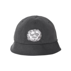 画像1: PORKCHOP/F LEAF BALL HAT（ASH BLACK）［Fリーフボールハット-26春夏］ (1)