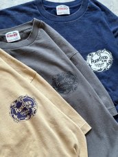 画像5: PORKCHOP/F LEAF LOGO TEE（FADE GRAY）［FリーフロゴT-26春夏］ (5)
