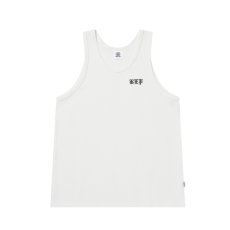 画像1: BlackEyePatch/3 LETTER OE THERMAL TANK TOP（WHITE） (1)