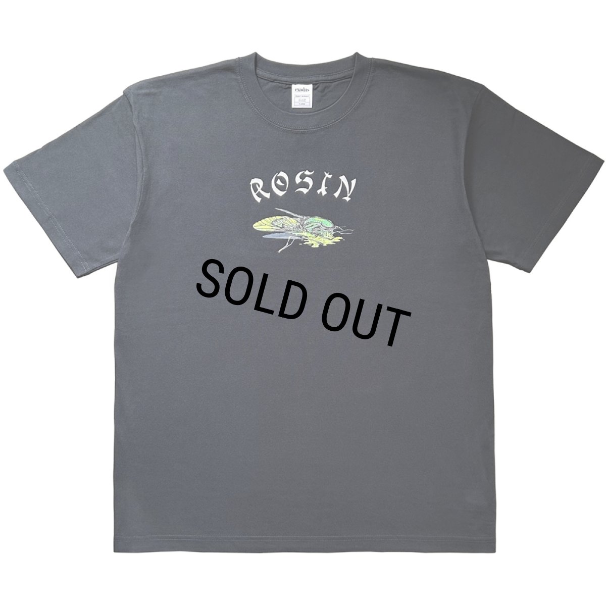 画像1: exodus brand/ROSIN T SHIRT（BLACK）［プリントT-26春夏］ (1)