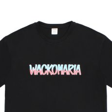 画像3: WACKO MARIA/WASHED HEAVY WEIGHT T-SHIRT（BLACK）［プリント+刺繍T-26春夏］ (3)