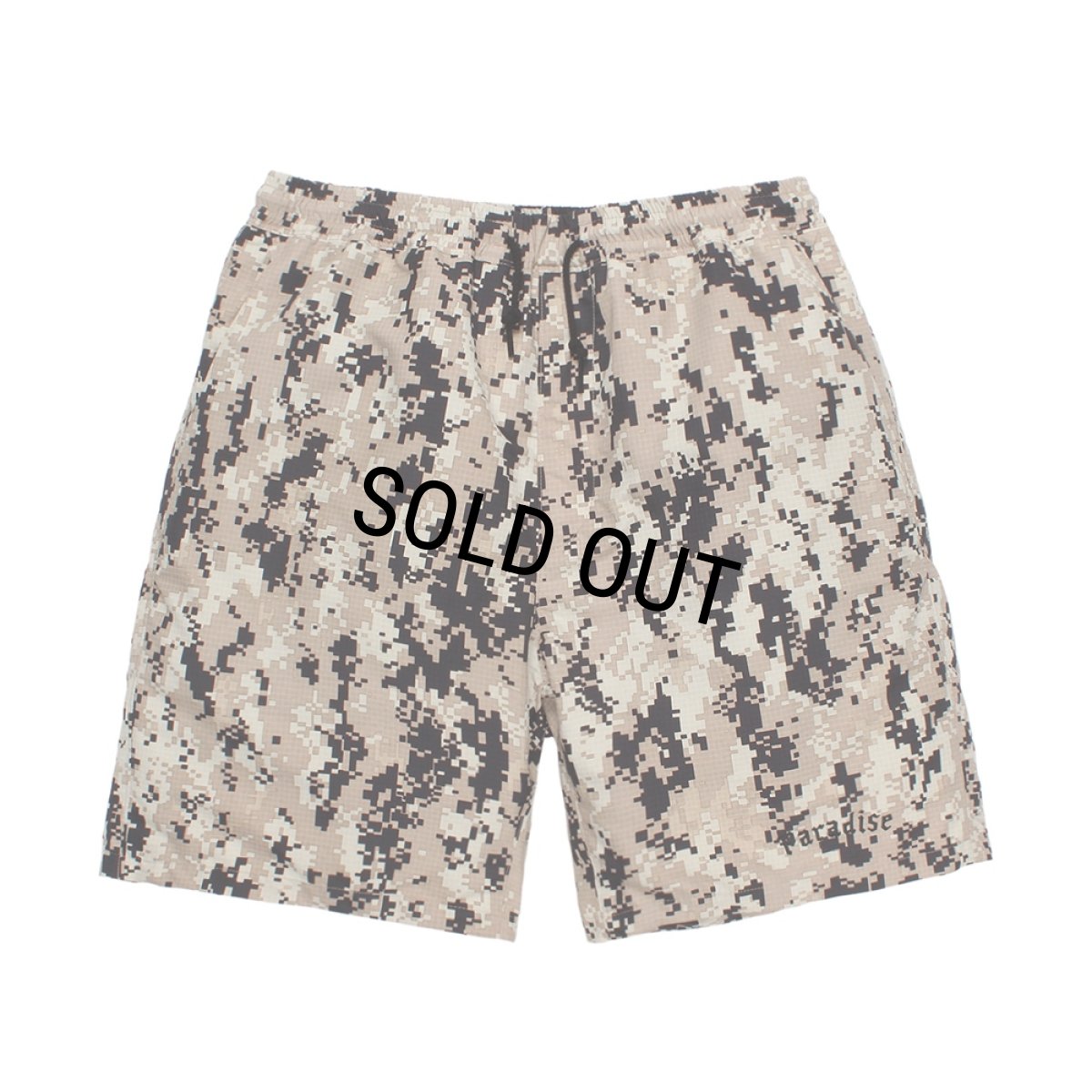 画像1: WACKO MARIA/DIGITAL CAMO ARMY SHORTS（BEIGE）［デジタルカモアーミーショーツ-26春夏］ (1)