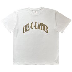 画像1: exodus brand/ICE-O-LATOR T SHIRT（WHITE）［プリントT-26春夏］ (1)