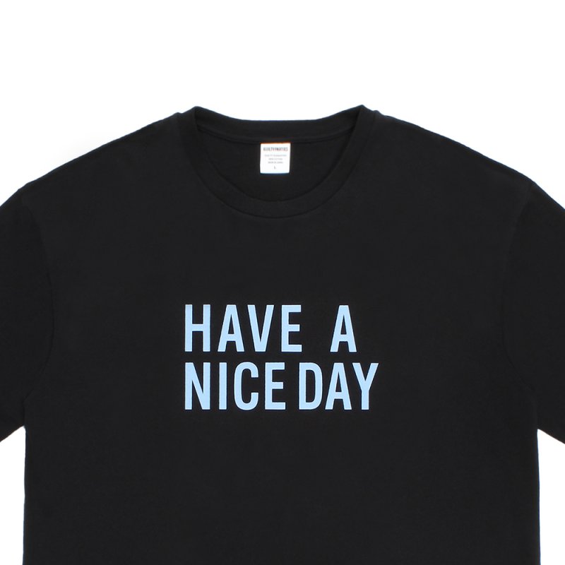 画像2: WACKO MARIA/WASHED HEAVY WEIGHT T-SHIRT（BLACK）［プリントT-26春夏］
