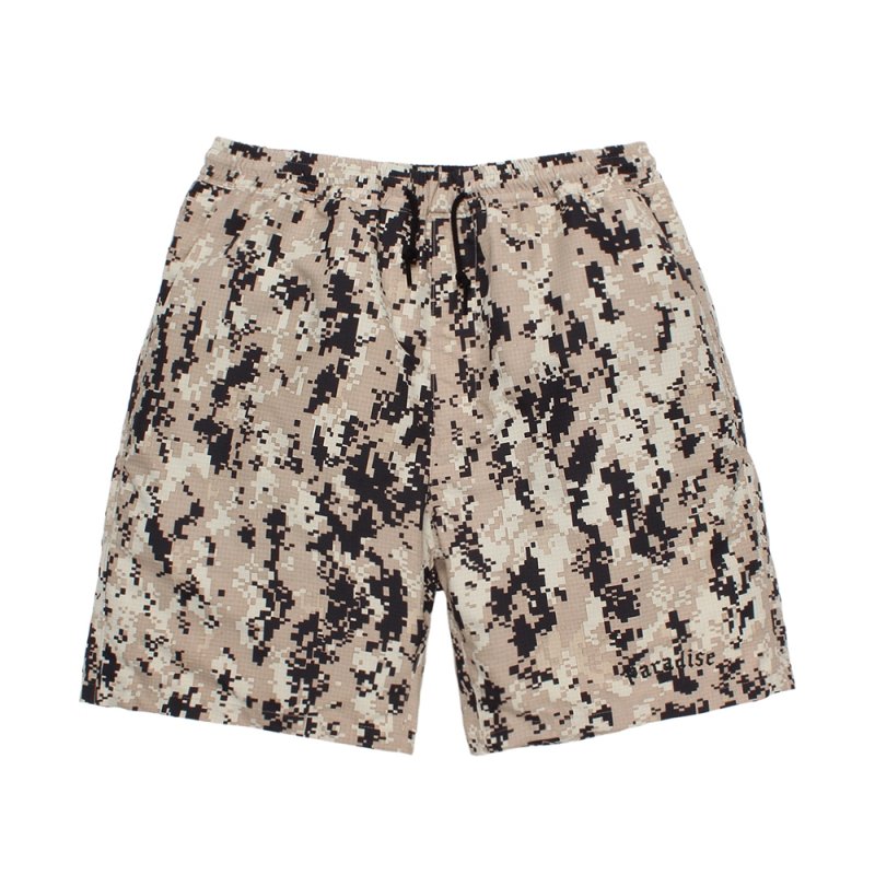 画像1: WACKO MARIA/DIGITAL CAMO ARMY SHORTS（BEIGE）［デジタルカモアーミーショーツ-26春夏］