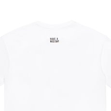 画像4: WACKO MARIA/WASHED HEAVY WEIGHT T-SHIRT（WHITE）［プリント+刺繍T-26春夏］ (4)