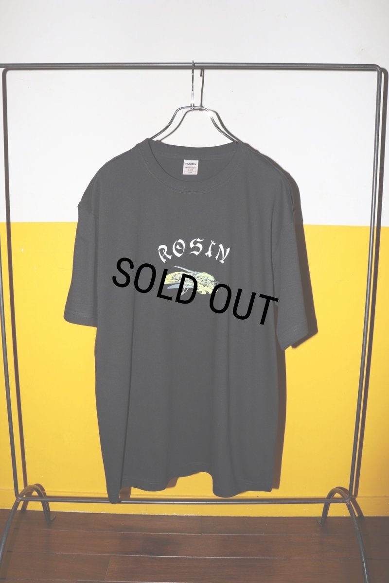 画像2: exodus brand/ROSIN T SHIRT（BLACK）［プリントT-26春夏］ (2)
