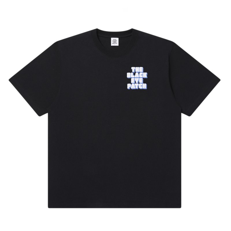 画像1: BlackEyePatch/PAINTMARKER LOGO CAPTEK TEE（BLACK）