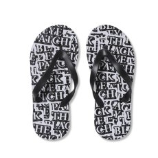 画像1: BlackEyePatch/OG LABEL PATTERNED BEACH SANDALS（MULTI） (1)