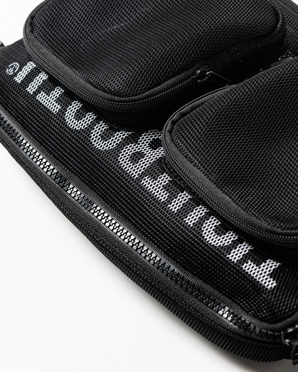 画像4: TIGHTBOOTH/LOGO MESH SACOCHE（Black）［ロゴメッシュサコッシュ-26夏］ (4)