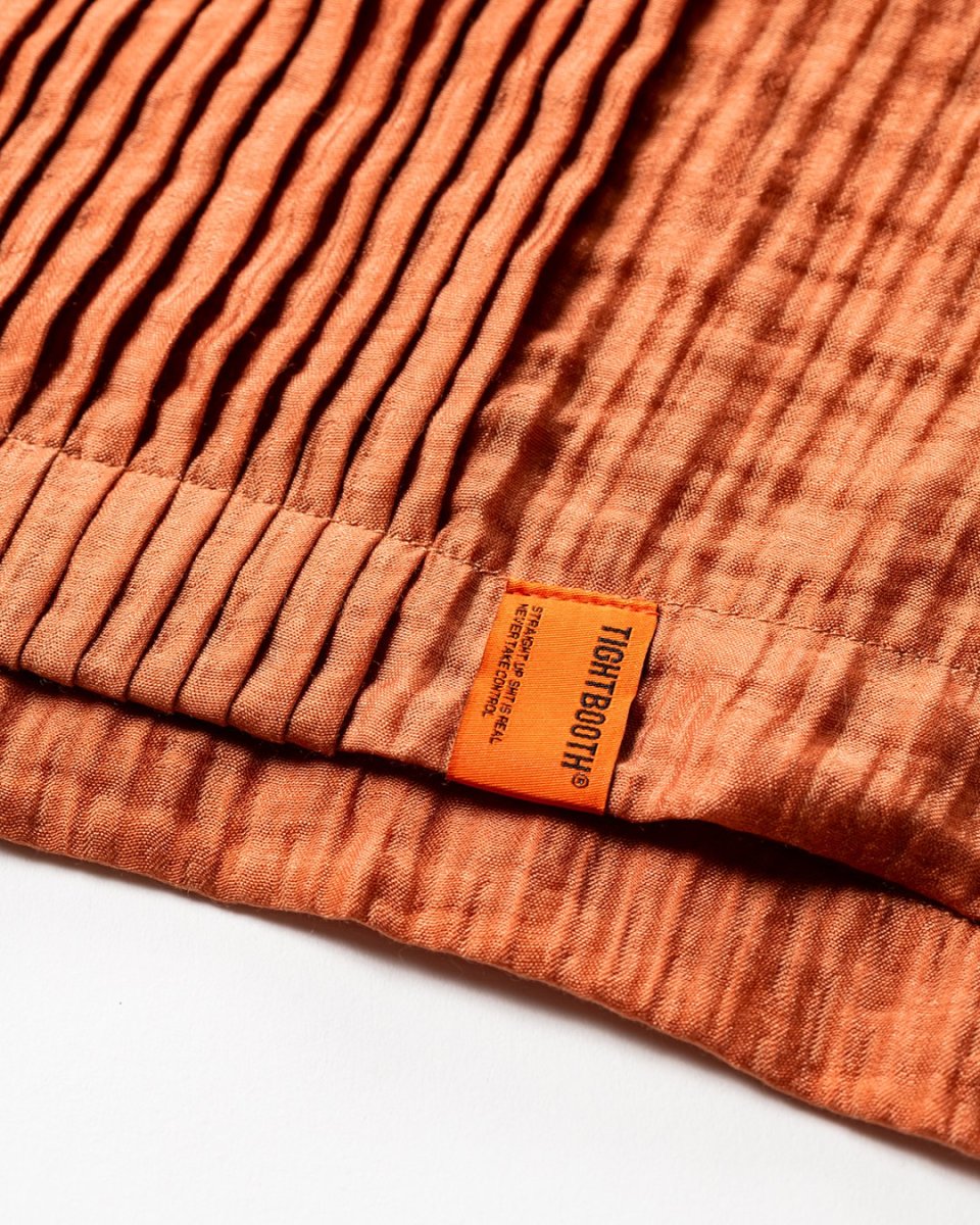 画像4: TIGHTBOOTH/RAYON CUBA OPEN POLO（Apricot）［レーヨンキューバオープンポロ-26夏］ (4)