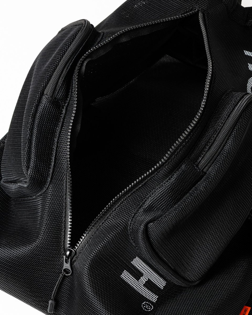 画像5: TIGHTBOOTH/LOGO MESH KNAPSACK（Black）［ロゴメッシュナップサック-26夏］ (5)