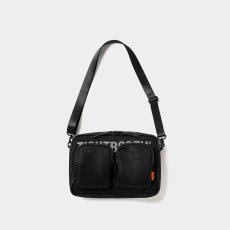 画像1: TIGHTBOOTH/LOGO MESH SACOCHE（Black）［ロゴメッシュサコッシュ-26夏］ (1)