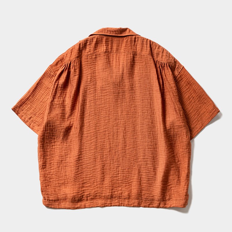 画像2: TIGHTBOOTH/RAYON CUBA OPEN POLO（Apricot）［レーヨンキューバオープンポロ-26夏］