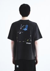 画像4: DAIRIKU/"The Scaring" Movie Printed H-S Tee（Sunburn Black）［プリントT-26秋冬］ (4)