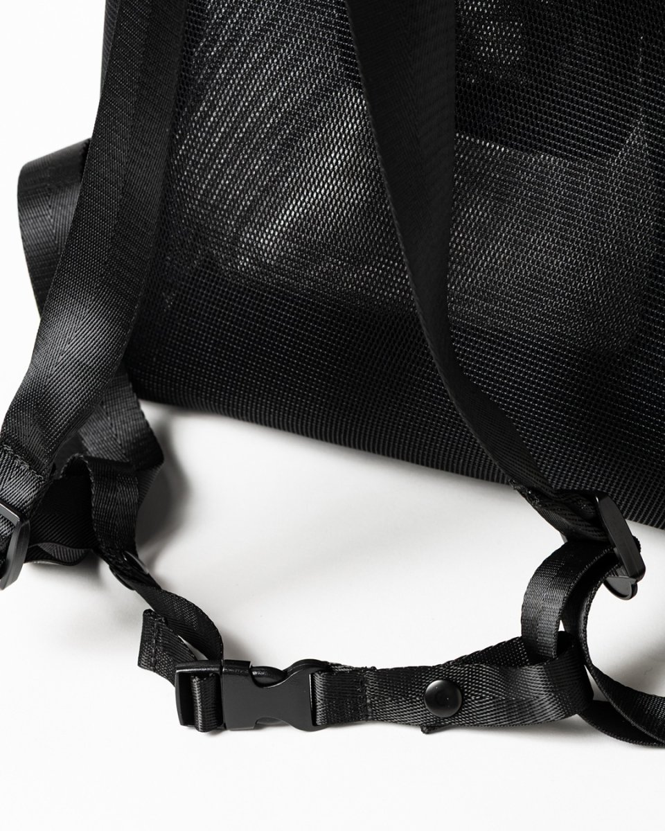 画像8: TIGHTBOOTH/LOGO MESH KNAPSACK（Black）［ロゴメッシュナップサック-26夏］ (8)