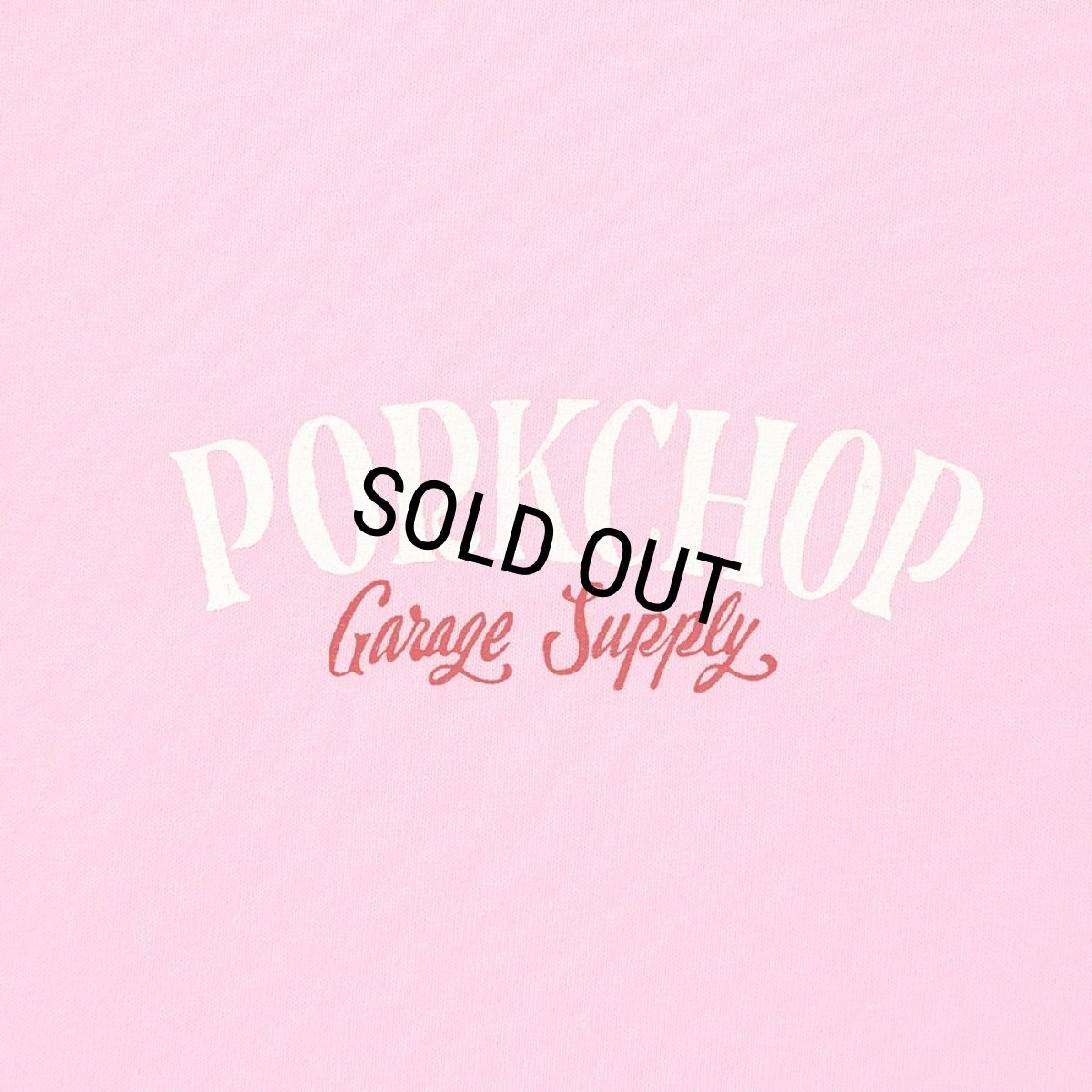 画像3: PORKCHOP/PORK BACK TEE（PINK）［ポークバックT-26春夏］ (3)