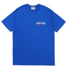 画像2: PORKCHOP/PORK BACK TEE（BLUE）［ポークバックT-26春夏］ (2)