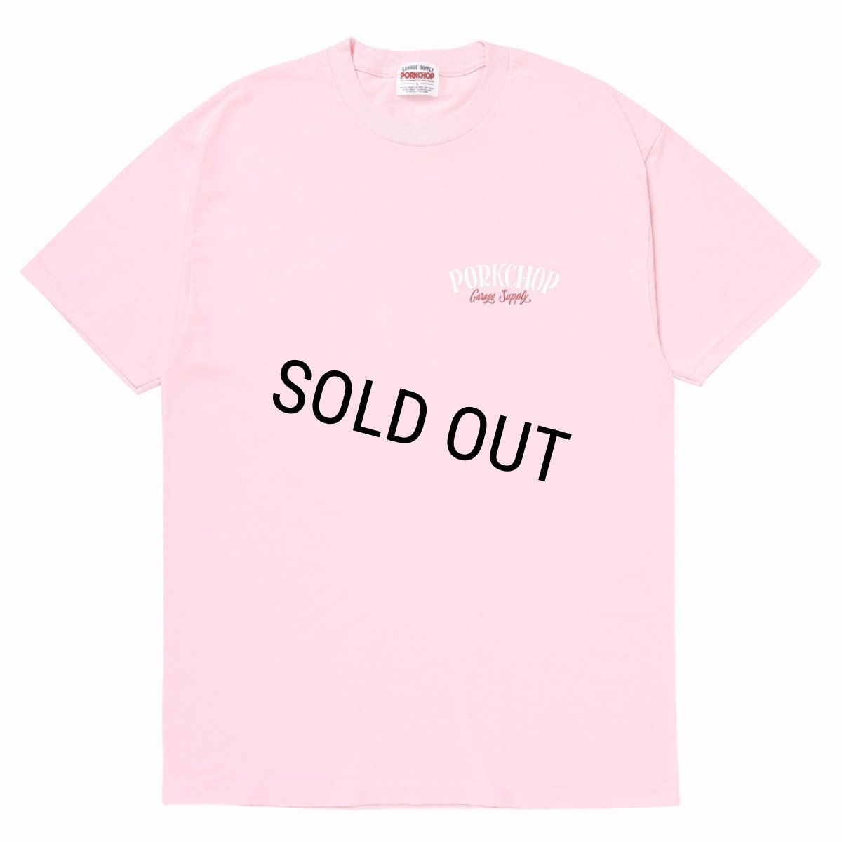 画像2: PORKCHOP/PORK BACK TEE（PINK）［ポークバックT-26春夏］ (2)