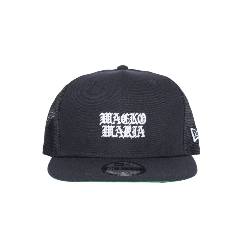画像1: WACKO MARIA/NEW ERA / 9FIFTY TRUCKER（NAVY）［9FIFTYトラッカーキャップ-26春夏］