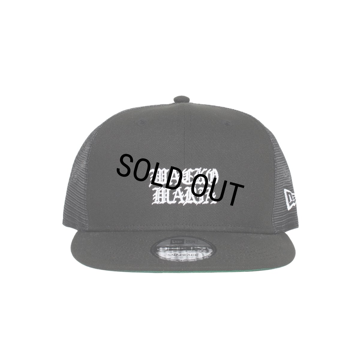 画像1: WACKO MARIA/NEW ERA / 9FIFTY TRUCKER（BLACK）［9FIFTYトラッカーキャップ-26春夏］ (1)