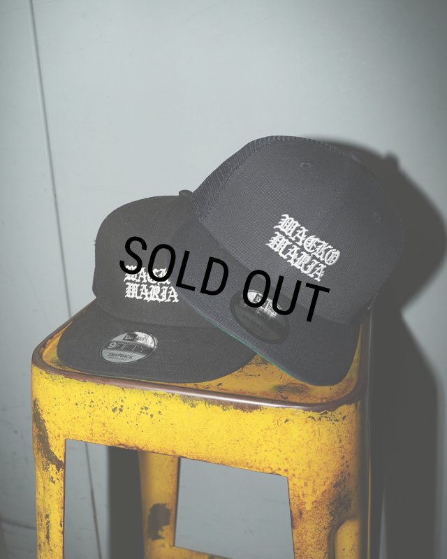 WACKO MARIA/NEW ERA / 9FIFTY TRUCKER（BLACK）［9FIFTYトラッカー