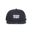 WACKO MARIA/NEW ERA / 9FIFTY TRUCKER（NAVY）［9FIFTYトラッカー