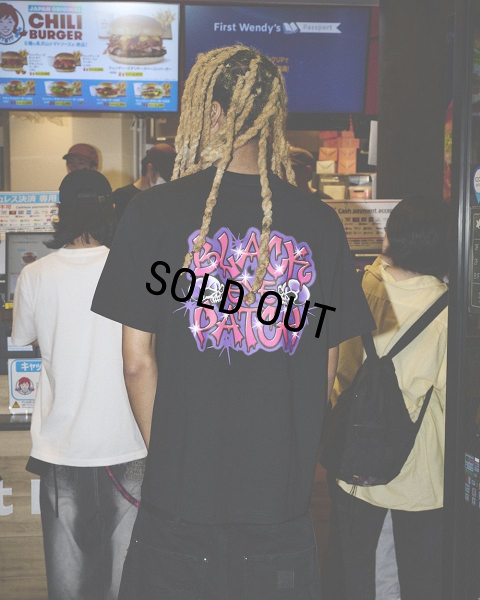 画像4: BlackEyePatch/CROSSBONES SMALL OG GRAFFITI TEE（WHITE） (4)