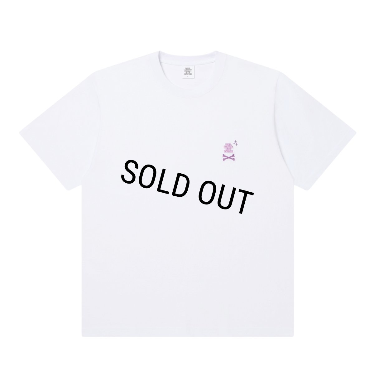 画像1: BlackEyePatch/CROSSBONES SMALL OG GRAFFITI TEE（WHITE） (1)