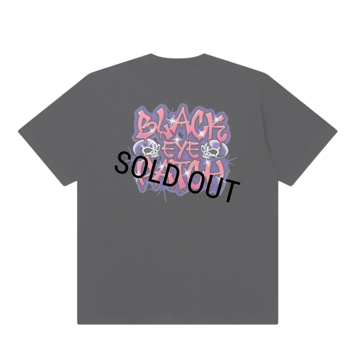 画像2: BlackEyePatch/CROSSBONES SMALL OG GRAFFITI TEE（BLACK） (2)