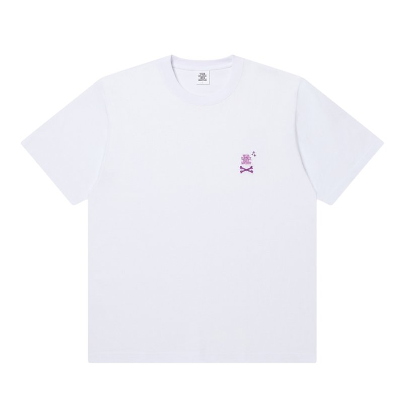 画像1: BlackEyePatch/CROSSBONES SMALL OG GRAFFITI TEE(WHITE)