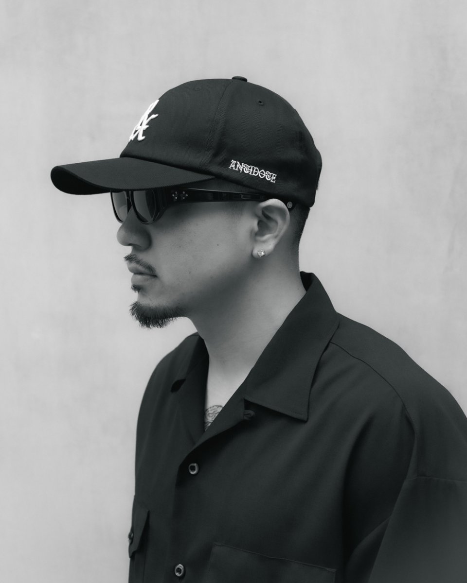 画像8: ANTIDOTE BUYERS CLUB/Suvin Cotton Twill 6 Panel Cap（Pure Black） (8)