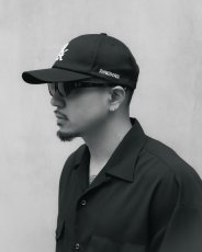 画像8: ANTIDOTE BUYERS CLUB/Suvin Cotton Twill 6 Panel Cap（Pure Black） (8)