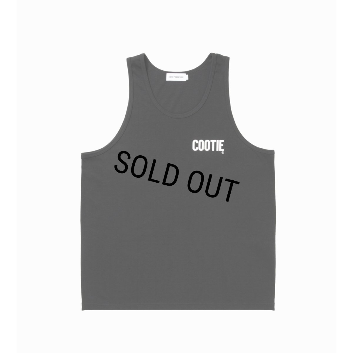 画像1: COOTIE PRODUCTIONS/Dry Tech Jersey Tank Top（Black）［ドライテックタンクトップ-26秋冬］ (1)