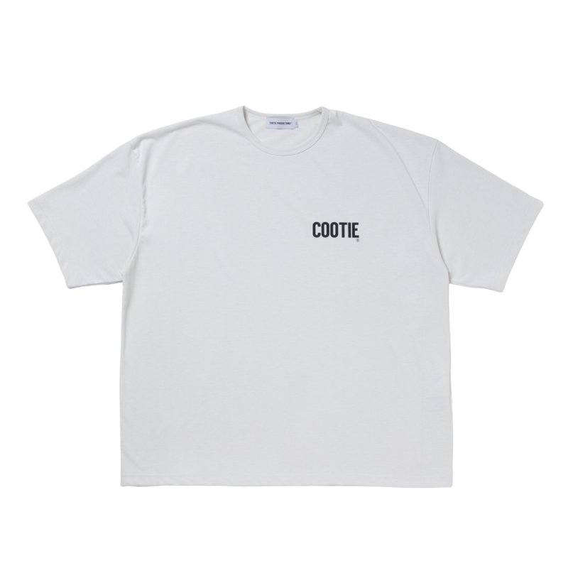 画像1: COOTIE PRODUCTIONS/Dry Tech Jersey Oversized S/S Tee（Off Ivory）［ドライテックオーバーサイズT-26秋冬］